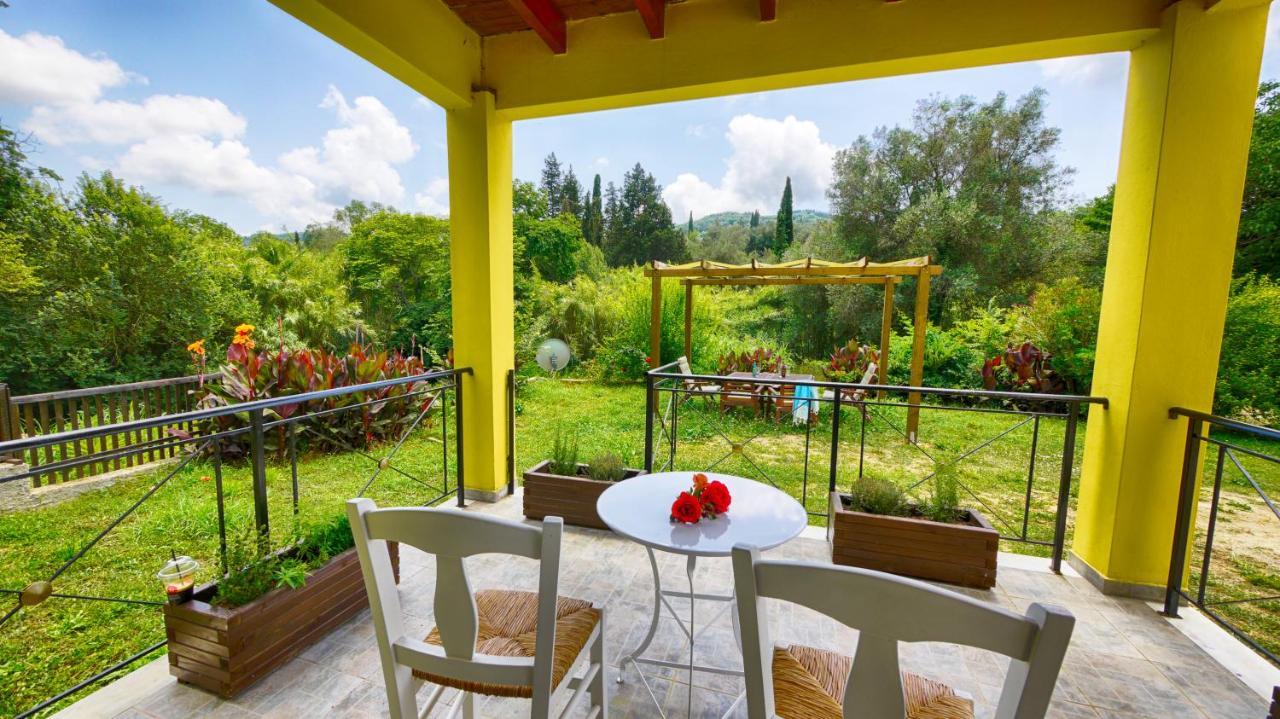 Zen Stone House Villa Agios Georgios Pagon Bagian luar foto