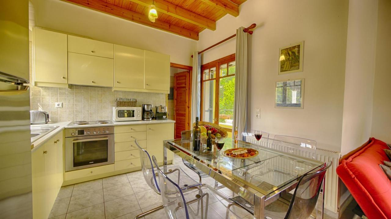 Zen Stone House Villa Agios Georgios Pagon Bagian luar foto